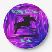 PferdeGirl Pappteller (Vorderseite)