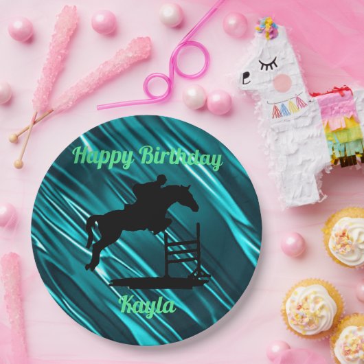 PferdeGirl Pappteller (Party)