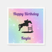 PferdeGirl Serviette (Vorderseite)