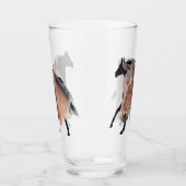 Pferdeglas-Schale Glas (Rechts)