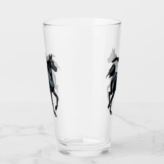 Pferdeglas-Schale Glas (Rechts)