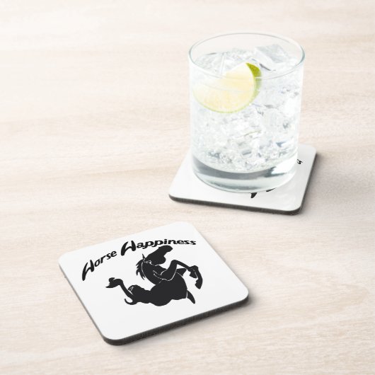 Pferdeglücke Getränkeuntersetzer (Rechte Seite)