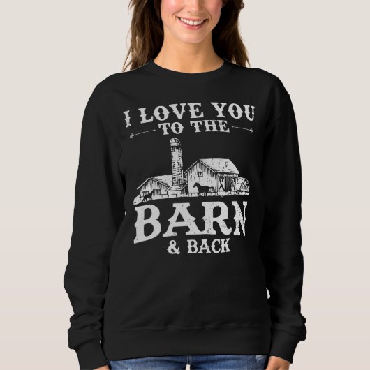 Pferdegrafik für Frauen und Männer Sweatshirt (Vorderseite)