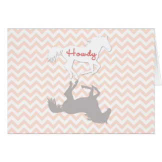 Pferdegrüß dich Karte