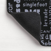 Pferdegüsse Mousepad (Ecke)