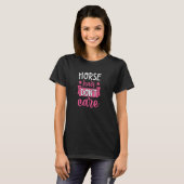 Pferdehaar ist egal T-Shirt (Vorne ganz)