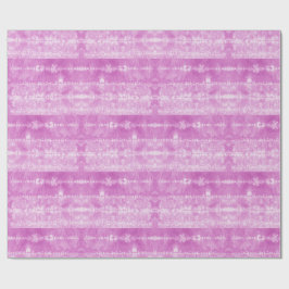 Pferdehaarfliesenstreifen Rosa Geschenkpapier
