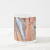 Pferdehahn-Foto auf einer BC Ranch Mattglastasse (Mittel)