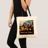 Pferdehalloween-Taschen-Tasche Tragetasche (Vorderseite (Produkt))