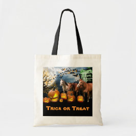 Pferdehalloween-Taschen-Tasche Tragetasche
