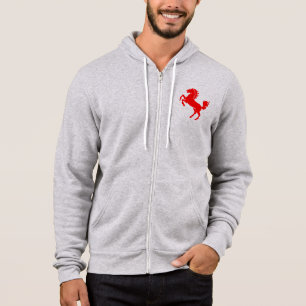 Pferdehengst Pferdemane Reittiere Hoodie