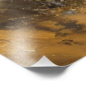 Pferdeherd Galloping Mustang Malerei Decoupage Fotodruck (Ecke)