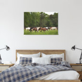 Pferdeherde, Tennessee Leinwanddruck (Insitu (Schlafzimmer))