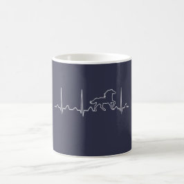 PFERDEherzschlag Kaffeetasse