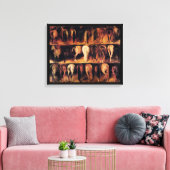 Pferdehinterteile Leinwanddruck (Insitu (Wohnzimmer))