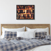 Pferdehinterteile Leinwanddruck (Insitu (Schlafzimmer))