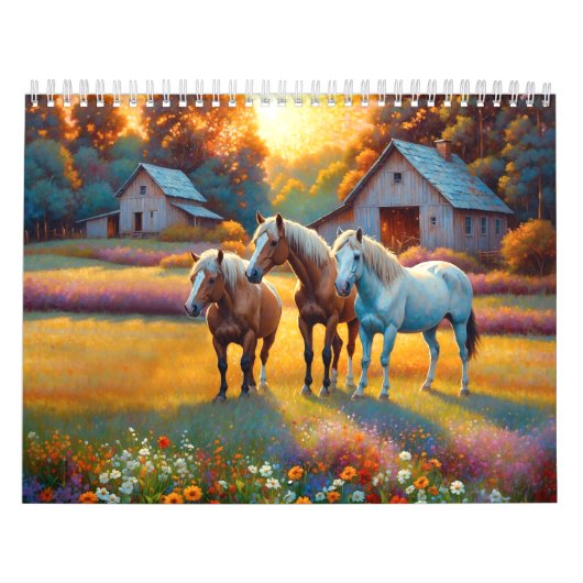 Pferdehöfe Kalender (Titelbild)