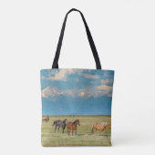 Pferdehöre in Hayfield Tasche (Rückseite)
