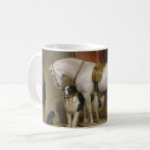 Pferdehunde Lieblinge Malerei Landseer Propert Kaffeetasse (Vorderseite Links)