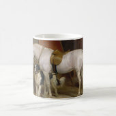 Pferdehunde Lieblinge Malerei Landseer Propert Kaffeetasse (Mittel)