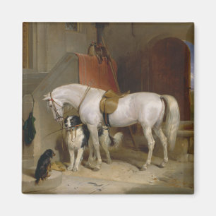 Pferdehunde Lieblinge Malerei Landseer Propert Magnet