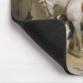 Pferdehunde Lieblinge Malerei Landseer Propert Mousepad (Ecke)