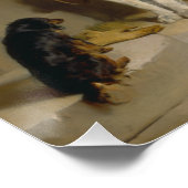 Pferdehunde Lieblinge Malerei Landseer Propert Poster (Ecke)