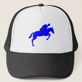 Pferdehüpfen - Blau Truckerkappe
