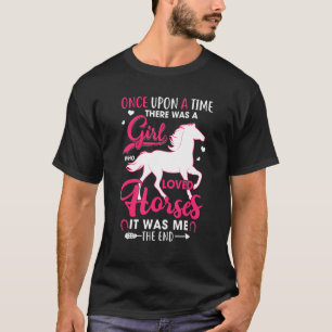 Pferdehüpfen Reitsport T-Shirt