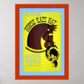 Pferdehut Poster (Vorne)