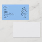 Pferdeillustrations-Visitenkarte Visitenkarte (Vorne/Hinten)