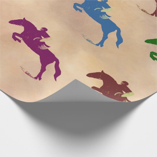 Pferdejäger Geschenkpapier (Ecke)