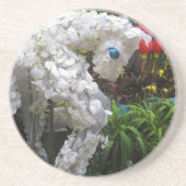 Pferdejahr | 春 節 馬 ... Thema chinesische Blume Getränkeuntersetzer (Vorne)