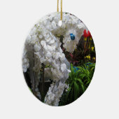 Pferdejahr | 春 節 馬 ... Thema chinesische Blume Keramik Ornament (Rechts)