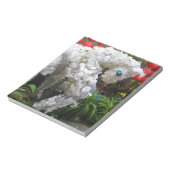 Pferdejahr | 春 節 馬 ... Thema chinesische Blume Notizblock (Rotiert)