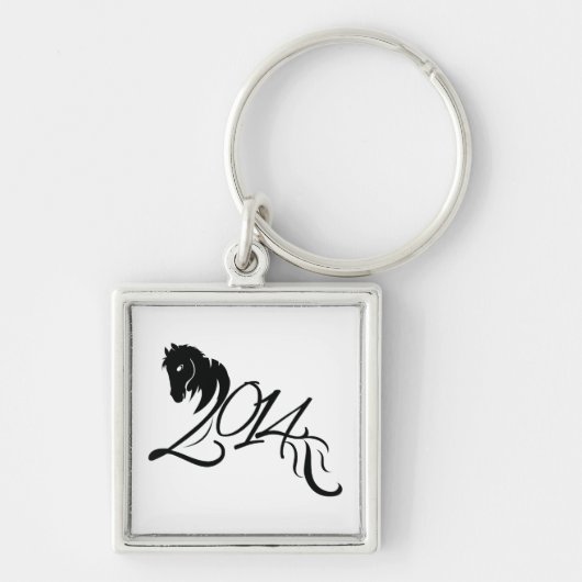 Pferdejahr 2014 schlüsselanhänger (Vorne)