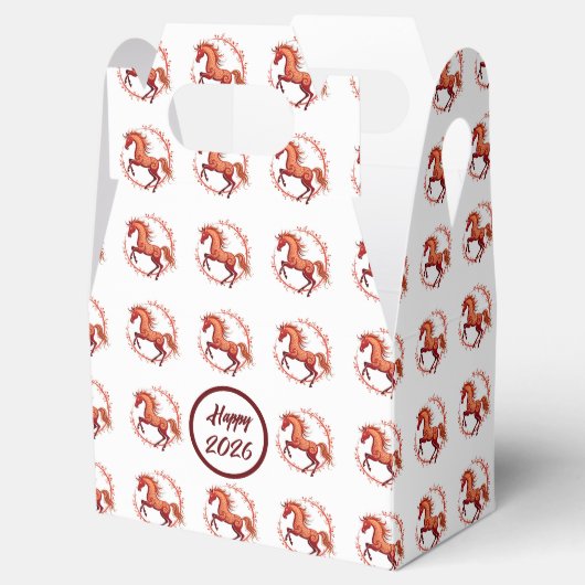 Pferdejahr 2026 geschenkschachtel (Geöffnet)