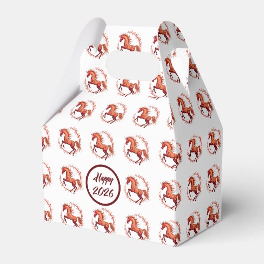 Pferdejahr 2026 geschenkschachtel (Vorderseite)