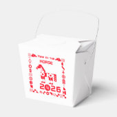 Pferdejahr 2026 geschenkschachtel (Vorderseite)