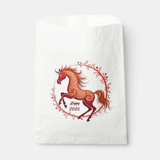 Pferdejahr 2026 geschenktütchen (Vorderseite)