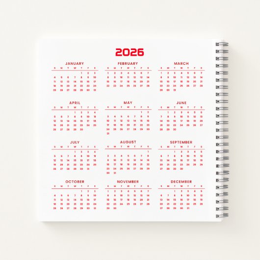 Pferdejahr 2026 notizblock (Rückseite)