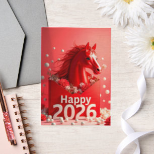 Pferdejahr 2026 pergament einladungen