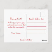 Pferdejahr 2026 postkarte (Rückseite)