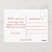 Pferdejahr 2026 postkarte (Rückseite)