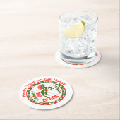 Pferdejahr 2026 runder pappuntersetzer (Vor Ort)