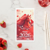 Pferdejahr 2026 serviette (Beispiel)