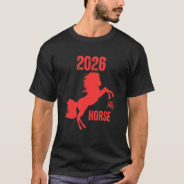 Pferdejahr 2026 T-Shirt