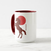 Pferdejahr 2026 tasse (Vorderseite Links)
