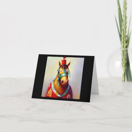 Pferdejahr 4 karte (Vorderseite)