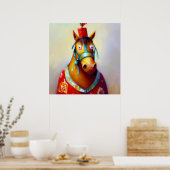 Pferdejahr 4 poster (Küche)